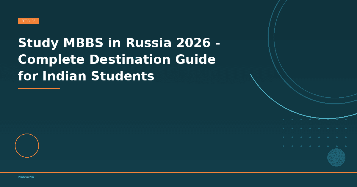 MBBS in Russia 2026: Complete Guide for Indian | iAMBBS